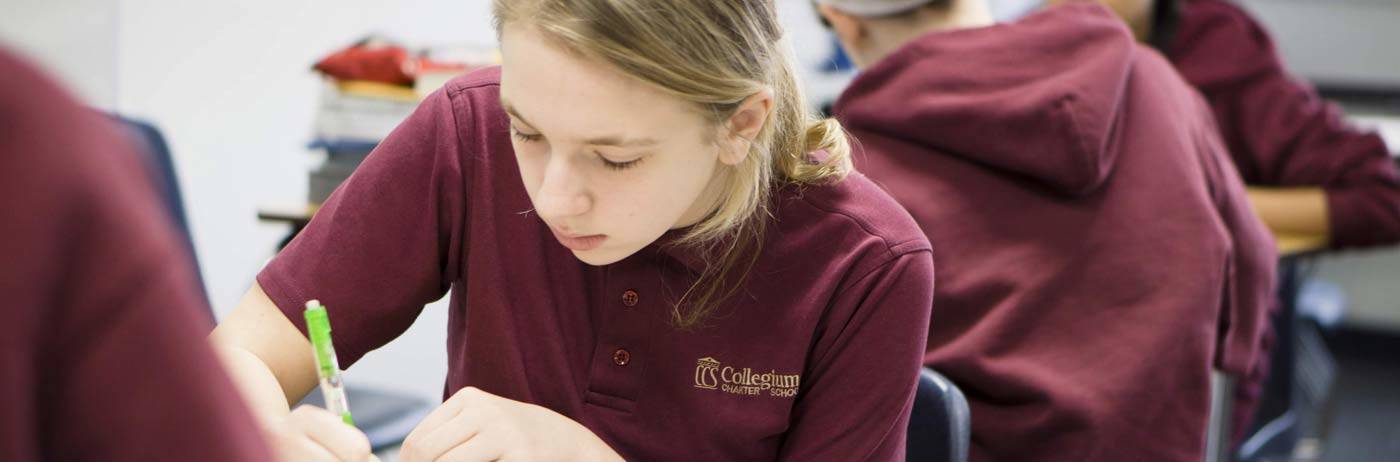 Collegium Charter School’s mission is to educate students to reach their fullest academic potential, while simultaneously engaging them in the exploration of college, community, and career opportunities.